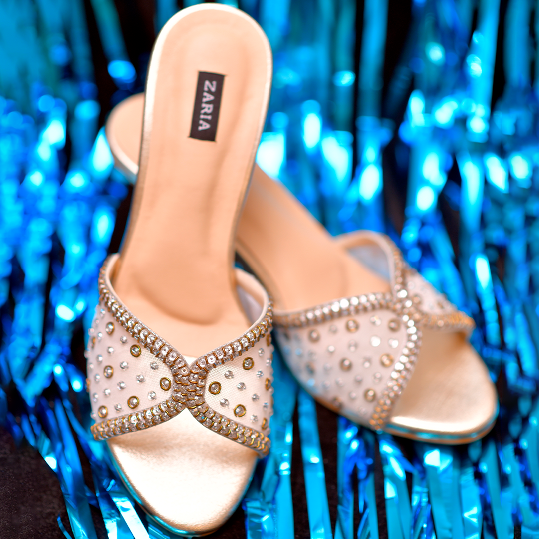 GLOW Soft Gold | Sculpted Heel