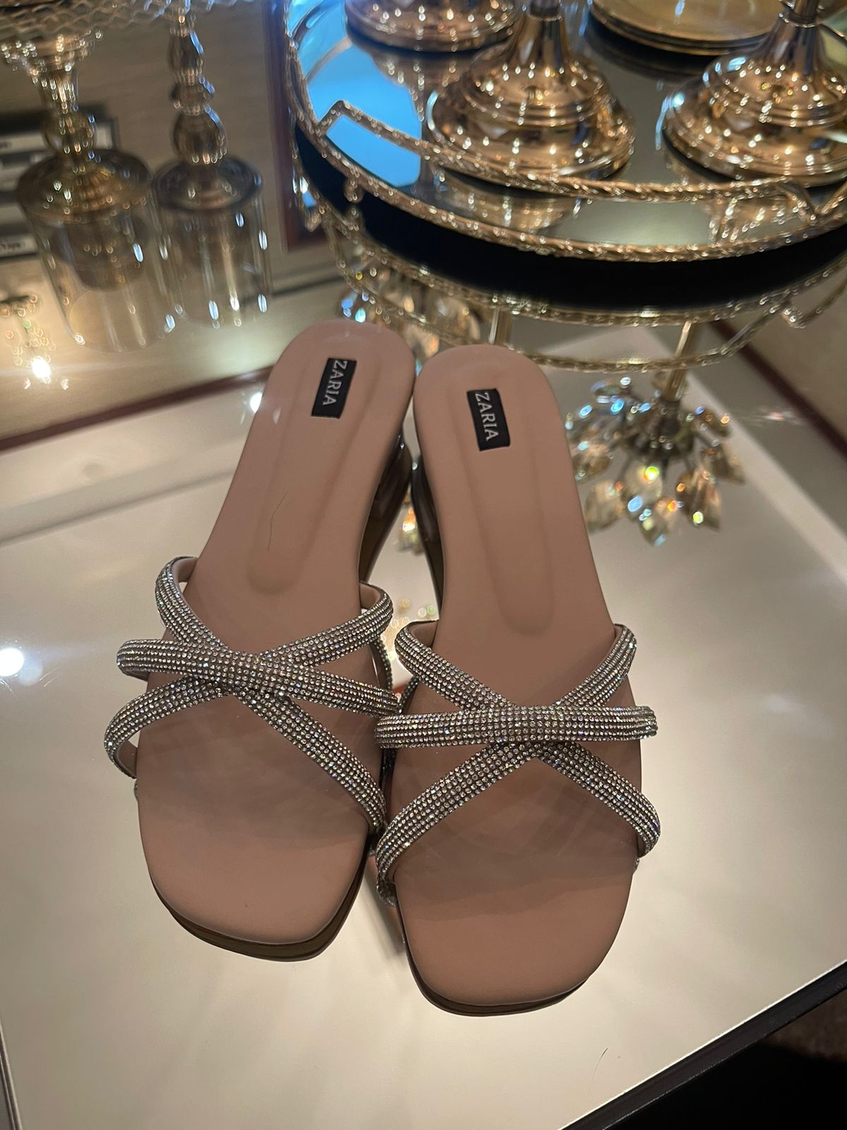 Silver Stride Sandals